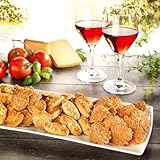 Herzhaftes und pikantes Käsegebäck in verschiedenen Geschmacksrichtungen: Gouda und...