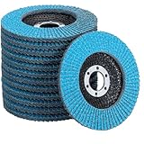 Premium Fächerschleifscheibe Z-Coat │ 10 Stück │ Ø 125 mm │ Korn 120...