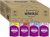 Whiskas 7+ Katzennassfutter – Gemischte Auswahl in Gelee – Hochwertiges...