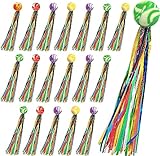 MUYAPAY 20 Stück Hüpfball für Kinder, Hüpfbälle Springball Gummiball Spielzeug, Bunte...