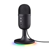 Trust Gaming GXT 236 Yami USB Streaming Mikrofon PC Podcast Twitch Discord ASMR YouTube,...