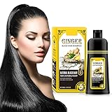 500 ml Ingwer schwarzes Haar Shampoo, Ingwer Shampoo schnell schwarzes Haar...