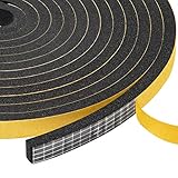 Yotache Dichtungsband Selbstklebend für Türen Fenster 10mm(B) x 6mm(D) Lärm...