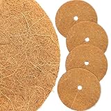 Akuoly Kokosmatten Winterschutz für Pflanzen Kokos-Mulchscheibe 30cm...