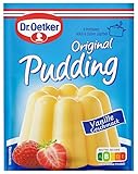 Vanillegeschmack - Original Pudding - 3 Beutel - Puddingpulver mit...