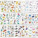 FUHOMI - Tattoo Kinder Mädchen Jungen - 350+ Kindertattoos - Klebetattoos - Tiere...