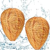 2 Stück Wespennest wasserdichte Künstliche Dunkle Farbe Wespennesterköder Attrappe...