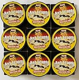 9X Ameisenköderdose - Ameisenköder - Ameisenfalle – Ungiftige Klebefalle zur...