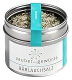 Zauber der Gewürze Bärlauchsalz, Bärlauch-Salz, verfeinert Fleisch-, Gemüse- oder...