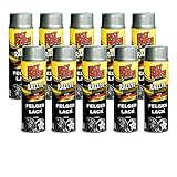 10x 500ml FAST FINISH RALLYE FELGENLACK FELGENSPRAY FELGENSILBER SILBER SPRAY