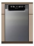 Bauknecht BK6UC11BS7A0X Vollintegrierbarer Geschirrspüler (45 cm)/...
