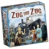 Days of Wonder Asmodee Zug um Zug – Weltreise | Familienspiel | Brettspiel |...