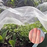 Huoflame Gemüsenetz Pflanzenschutznetz 2.5x10m – Feinmaschiges Gartennetz gegen...