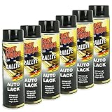 Fast Finish 430237 SET FAST FINISH Autolack schwarz glänzend 6 x 500 ml