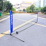GYKLY Tennisnetz Mobiles tragbares Tennisnetz für Kinder Tennis Mehrzwecknetz,...