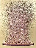 Kare Design Bild Touched Flower Boat Gold/Pink, Gemälde, Pastellfarben, Asia-Stil, buntes...