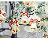 MUCHER Weihnachts-Lichterkette, 1,5 m, 10 LEDs, batteriebetrieben, Baumschmuck zum...