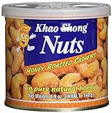 Khao Shong Honey Roasted Cashews, geröstete Cashewkerne mit Honig überbacken, knuspriger...