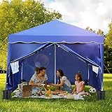 Pavillon 3x3m, Faltpavillon Wasserdicht Stabil Winterfest,Faltbar Gartenzelt,Falt Pavillon...