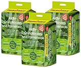 Floragard Aktiv-Grünpflanzen- und Palmenerde 3x20 L • Spezialerde für Palmen, Farne,...