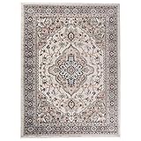 Mazovia Traditioneller Orientalischer Teppich - Weicher Teppich für Wohnzimmer...