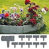 Forever Speed 30 Stücke Rasenkante Beeteinfassung Beetumrandung Mähkante...