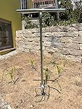 SattesGrün Gartenkralle Kultivator Erdkralle Bodenkralle Unkrautstecher