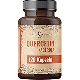 Quercetin Kapseln – 120 Kapseln - Quercetin 500mg pro Tagesdosierung - Vegan -...