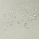 PAWOTEX Wasserdichter Stoff Meterware Polyesterstoff Markisenstoff mit UV-Schutz...