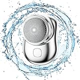 Reise Elektrorasierer Herren, Rasierer Herren elektrisch, Mini Tragbarer...