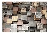 KunstLoft Tapete 'Square Structure' 200x140cm Fototapete modern