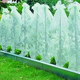 Xclou Garden Tomatenvlies, Transparent, ca. 0,8 x 5 m