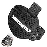 KHDULQ Motorrad Zubehör Motorrad Schuhe,Motorrad Schuhschutz Stiefel Gangschaltung...
