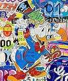 Puzzle 500 Teile Art Donald Duck Klassische Kunstmalerei Puzzle 500 Teile New York...