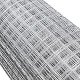 Wiltec Maschendrahtzaun 1 m x 10 m, 0,75 mm Drahtstärke 19x19 mm Maschengröße,...