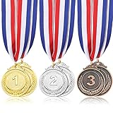 Yaomiao 6 Stücke Gold Silber Bronze Medaillen Auszeichnung Medaillen1. 2. 3. Olympia Gold...