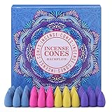 160 Pcs Rückfluss Räucherkegel Ozean Lavendel Jasmin Rose für Yoga Geschenk &...