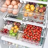 FMH PREMIUM Kühlschrank Organizer Schublade (1x) - Organizer zum Aufhängen und...