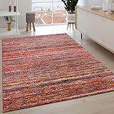 Paco Home Teppich Wohnzimmer Schlafzimmer Kurzflor Ethno Design Geometrisches Muster...