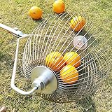 GLX Apfelsammler,Golfsammler - Rollsammler Mit Plastikfreiem Sammelkorb Inkl....