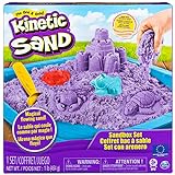 Kinetic Sand Sandbox Set - mit 454g magischem Kinetic Sand aus Schweden in Lila, 3...