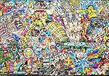 wandmotiv24 Fototapete Streetart Hand Menschen Häuser, XXL 400 x 280 cm - 8...