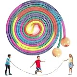 Lange Springseil, Springseil Sport, 5M Springseil für Mehrspieler, Gruppen Seil für...