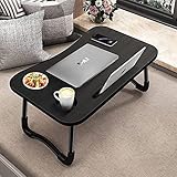 Laptoptisch, Betttablett, Laptop Betttisch Klappbar Tragbar, Lesetisch,...