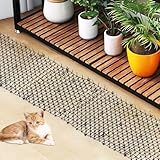 30 x 400 cm Dornengitter Gegen Katzen, Katzen-Matte mit Spikes Katzenabwehr, Tier Barriere...