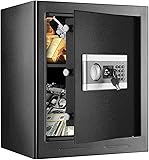 54L Tresor Safe, Kotsy Tresor Feuerfest Wasserdicht mit Zahlenschloss Elektronischer...