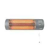 Eurom elektrischer Badezimmerheizstrahler | 1.200W | Flexibler Elektrostrahler...